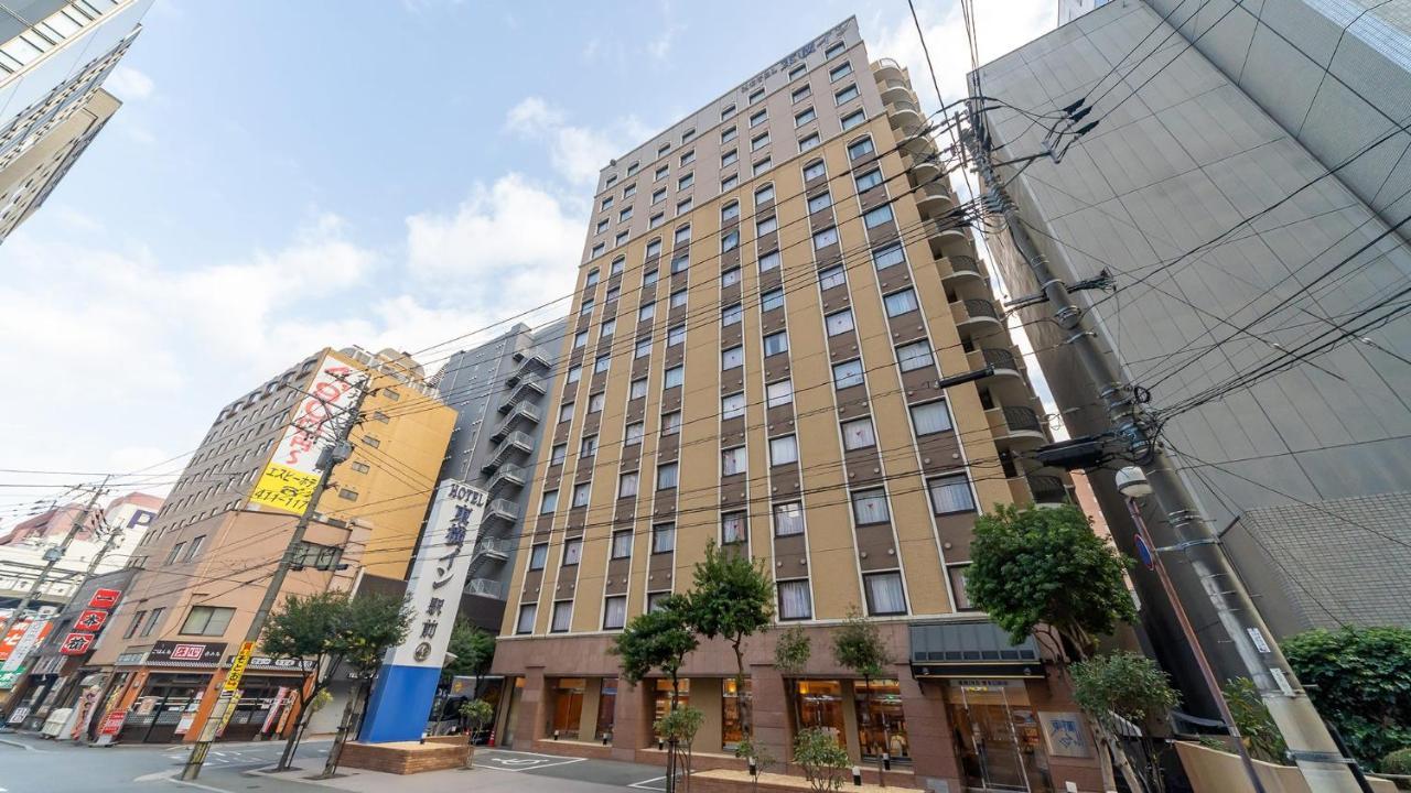 Toyoko Inn Hakata-Guchi Ekimae Fukuoka  Bagian luar foto